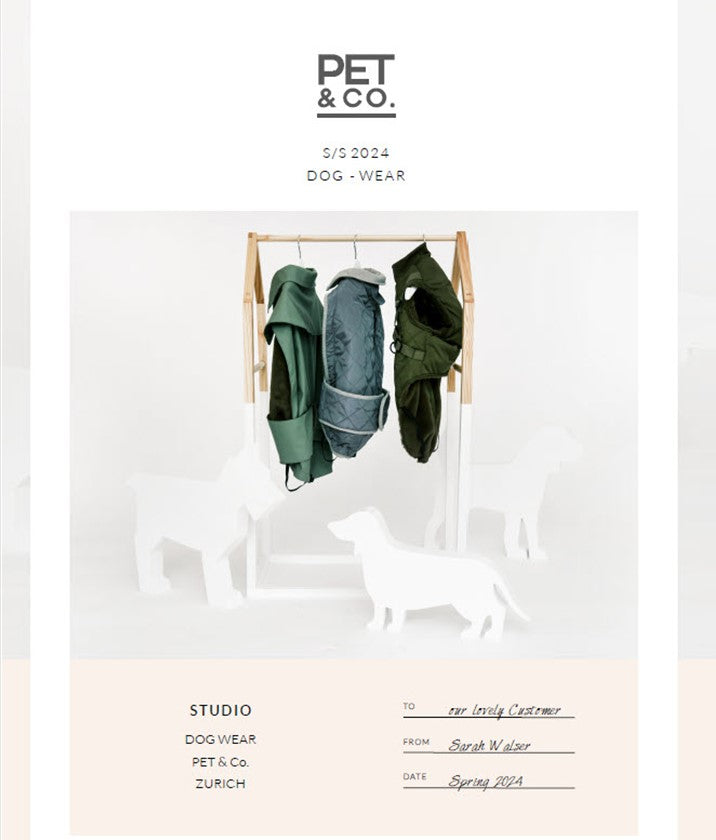 Dog Collection Single PET & Co. Dog Wear Collection 2024 for Europe