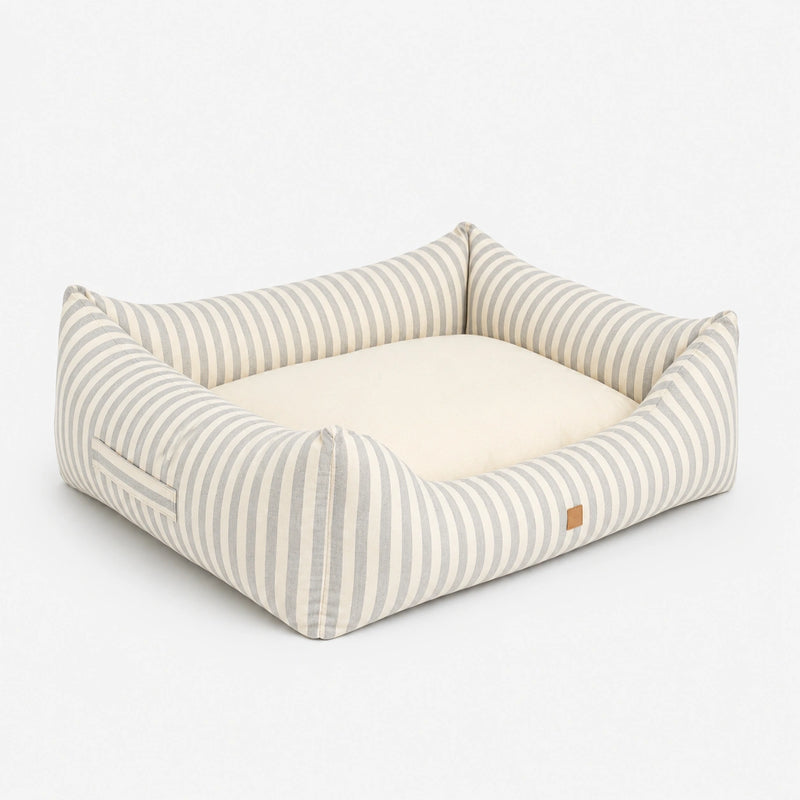 Kingston - Striped Canvas - Luxury Dog Bed