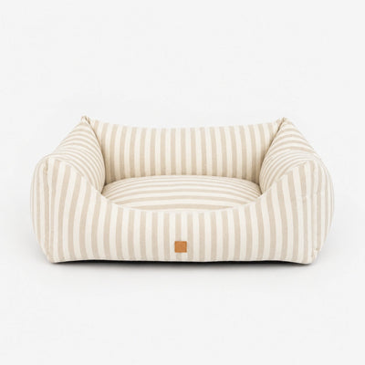 Kingston - Striped Canvas - Luxury Dog Bed