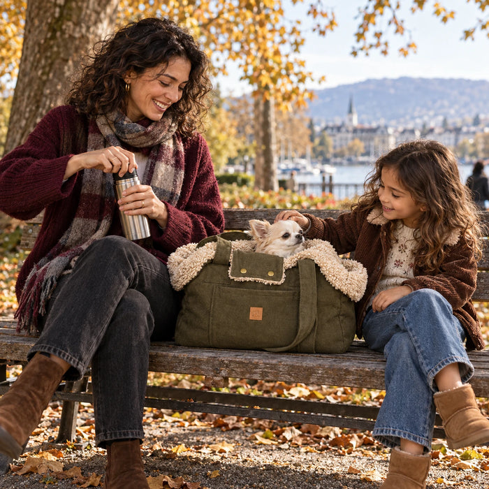 Lucky Canvas - Luxury Dog Bag